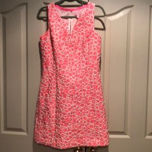 Lilly Pulitzer dress. Hot pink size 8